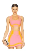 Ph5 Gen 11 Compression Sports Bra In Pink Blushing