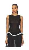Ph5 Hadden Alpaca Tank Top In Black