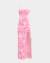 Ph5 Iris Maxi Tank Dress In Pink