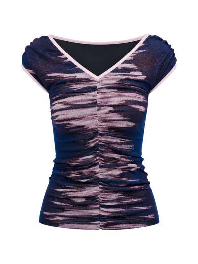 Ph5 Mahi Lake-print Top In Blue