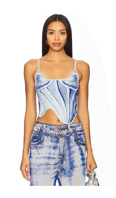 Ph5 Mila Denim Print Tank Top