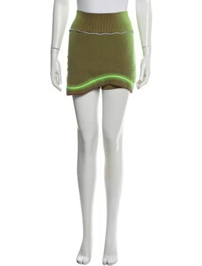 Pre-owned Ph5 Mini Skirt In White