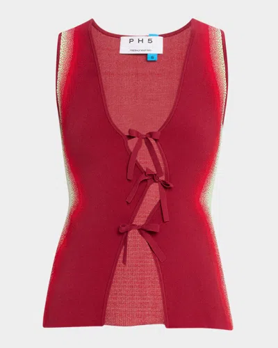 PH5 NOVA TIE-FRONT VEST