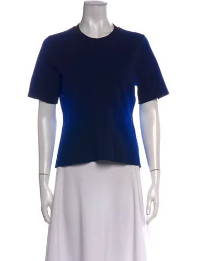 Pre-owned Ph5 Nylon Crew Neck Top In Blue