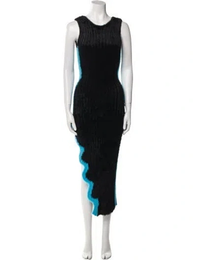 Pre-owned Ph5 Nylon Long Dress In Black