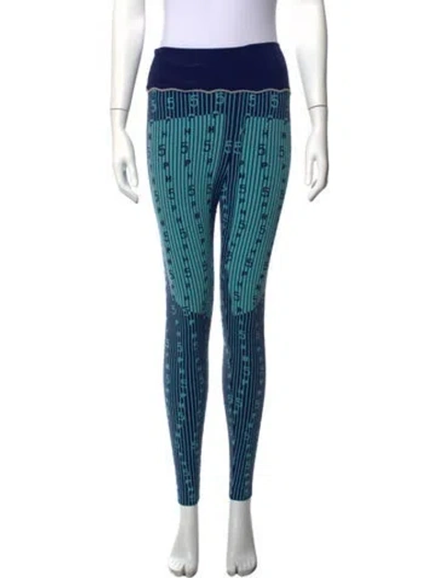 Pre-owned Ph5 Nylon Skinny Leg Pants In Blue
