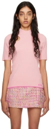 Ph5 Pink Danube T-shirt In Chiffon Pink