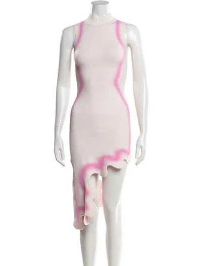 Pre-owned Ph5 Printed Mini Dress In Pink