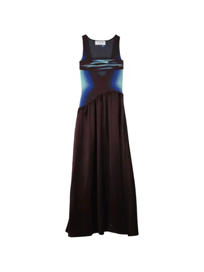 Ph5 Reversible Cut-out Maxi Dress In Black