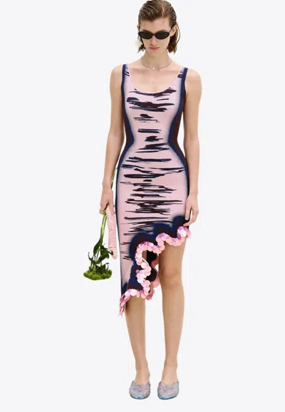 PH5 ROBIN REVERSIBLE WAVY DRESS WITH SEQUINS