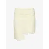Ph5 Womens Alani Uv Reactive Wavy Knitted Mini Skirt Xs