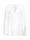 Phaeonia Anita Long Sleeves Blouse In White