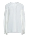 Phaeonia Woman Blouse White Size 2 Silk In White