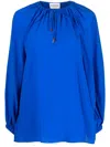 Phaeonia Anita Long Sleeves Blouse In Blue
