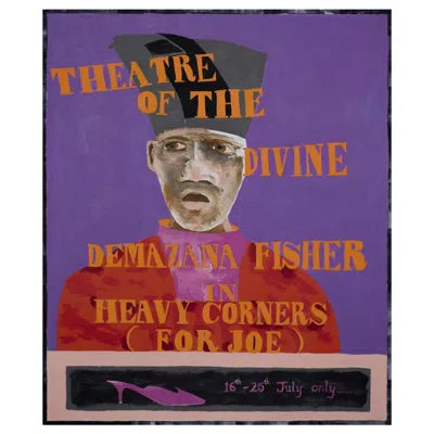 Pre-owned Phaidon Lubaina Himid: Theatre Of The Divine Limited Edition Print In Gray
