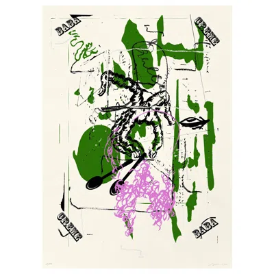 Pre-owned Phaidon Michael Bauer Baba Creme Limited Edition Print In White