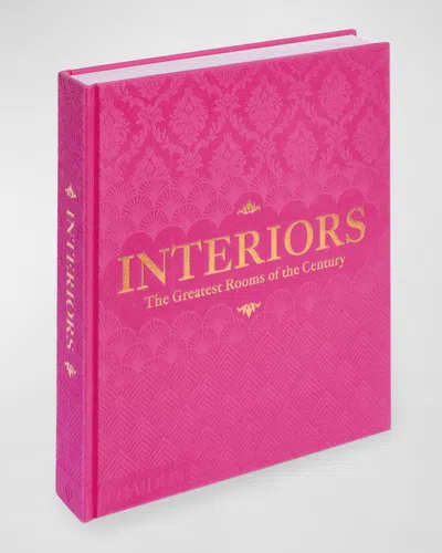 Phaidon Press Interiors The Greatest Rooms Of The Century Book, Pink Edition