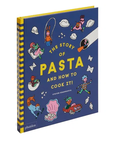 Phaidon Press Pasta Story Book In Blue