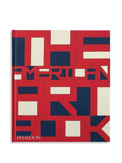 Phaidon Press The American Art Book Hardcover Book In Red