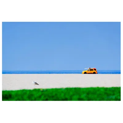 Pre-owned Phaidon Serge Hamad Beach '4' Limited Edition Print In Blue
