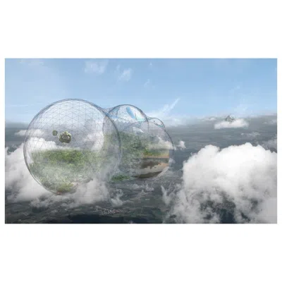 Pre-owned Phaidon Tomás Saraceno: Biosphere 3 Limited Edition Print In Blue