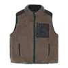 Phanes Front Zip Sherpa Gray Work Jacket In Grey