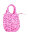 Phanta Woman Handbag Fuchsia Size - Textile Fibers In Pink