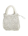 Phanta Woman Handbag White Size - Textile Fibers