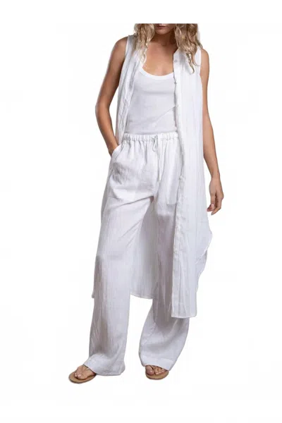 Pharaoh Casey Pants In White
