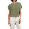 Pharaoh Edie Shell Sweater In Eucalyptus In Green