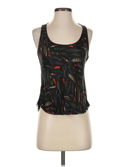 Pre-owned Pharaoh Sleeveless Top Black Halter Neckline Tops
