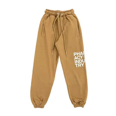 Pharmacy Industry Cotton Women Track Women's Trouser In Brown