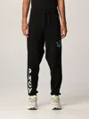 Pharmacy Industry Exquisite Dual-design Cotton Blend Pants In Black