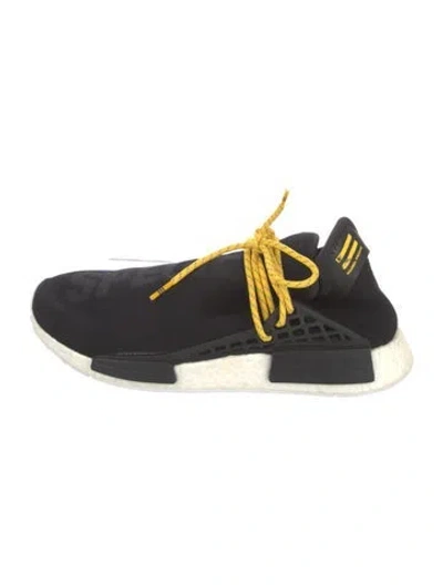 Pre-owned Pharrell Williams X Adidas Adidas Nmd Hu Pharrell Human Species Black Sneakers In Multi