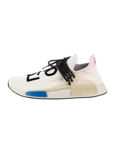 Pre-owned Pharrell Williams X Adidas Adidas Nmd Hu Pharrell Williams Cream Athletic Sneakers In Pink