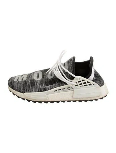 Pre-owned Pharrell Williams X Adidas Human Race Nmd Athletic Sneakers In Silver