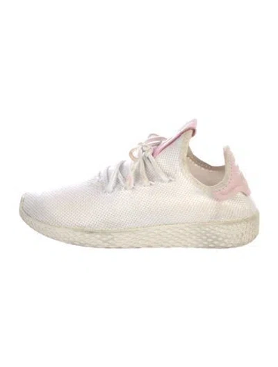 Pre-owned Pharrell Williams X Adidas Mesh Athletic Sneakers In White