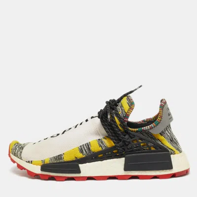 Pre-owned Pharrell Williams X Adidas Nmd Size 46.5 Multicolor Knit Fabric Sneakers