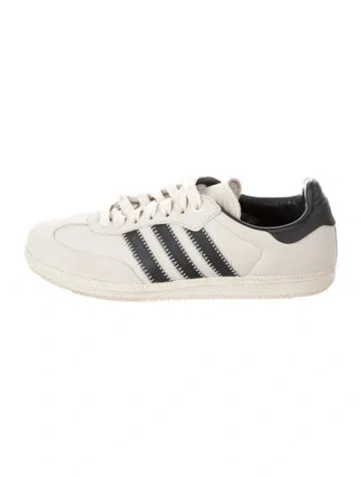 Pre-owned Pharrell Williams X Adidas Samba Humanrace Core Black Sneakers In Gray