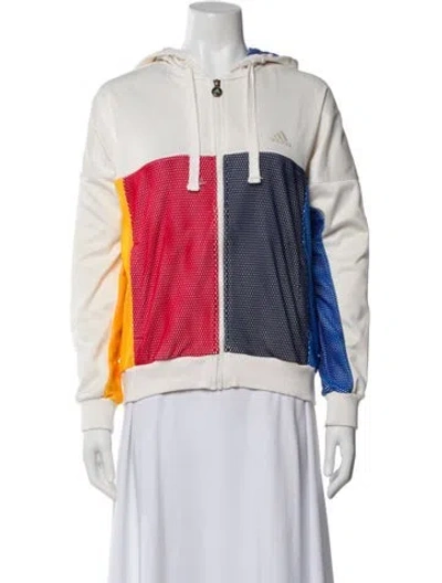 Pre-owned Pharrell Williams X Adidas Striped Jacket In Red