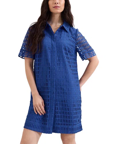 Phase Eight Alina Lace Tunic Dress In Blue