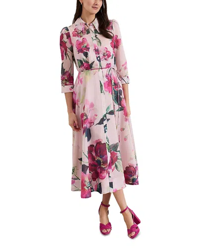 Phase Eight Anabella Shirt Dress In Pale Pink