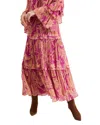 Phase Eight Annalisia Maxi Skirt In Purple