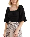 Phase Eight Asha Blouse In Black