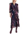 Phase Eight Carra Swirl Dress In Multi