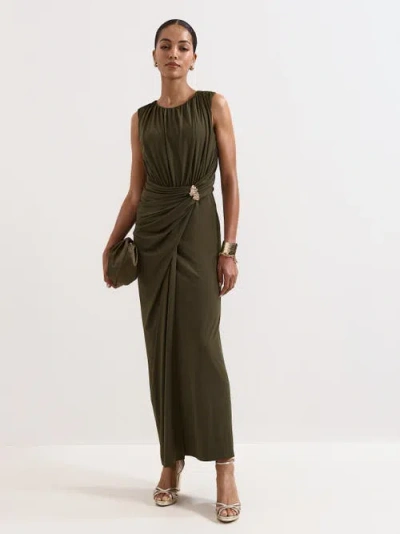 Phase Eight Cassidy Maxi Dress In Green