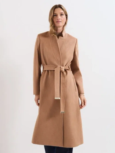 Phase Eight Charlotte Wool Coat In Brown