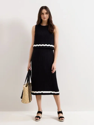 Phase Eight Claire Black Dress