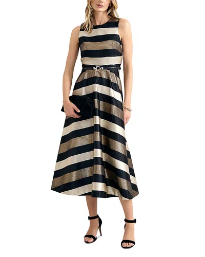 Phase Eight Delicia Fit & Flare Sleeveless Dress In Multi