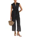 Phase Eight Delina Geo Jumpsuit In Black